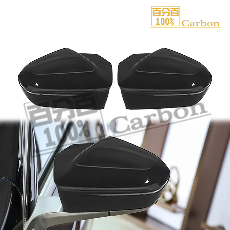 

Для BMW i5 G60 G61 i7 G70 M5 G90 X3 G45 ABS глянцевый черный сменный чехол для зеркал, колпачки для боковых зеркал 2024up