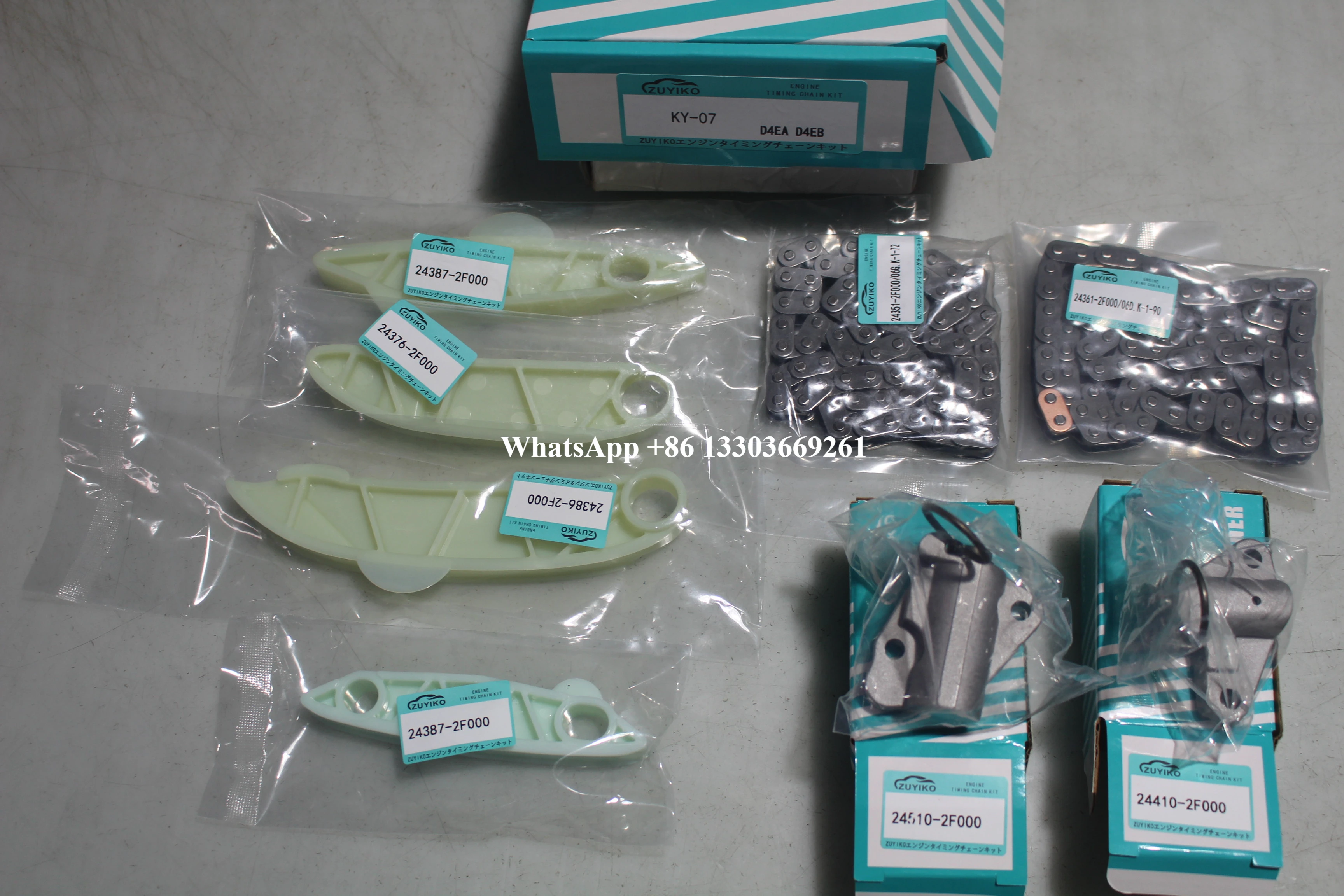 

D4EA D4EB КОМПЛЕКТ ЦЕПИ ГРМ ДЛЯ HYUNDAI d4ea d4eb комплект цепи ГРМ двигателя 24351-2F000 KY-07