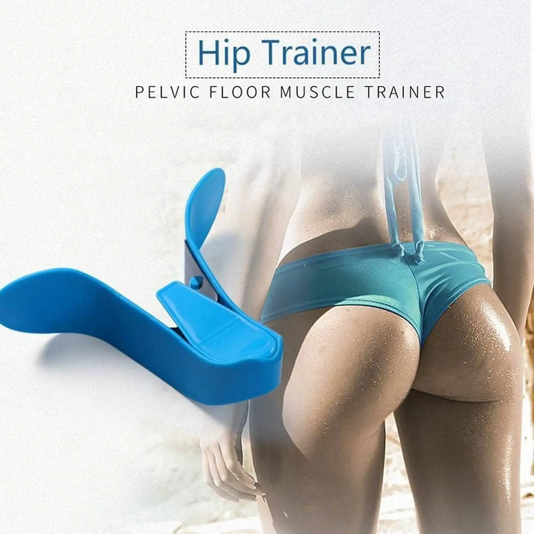 Hip Trainer Muscle Exercise Buttocks Trainer Pelvic Floor Sexy Inner Thigh Fit Home Equipment Fitness Correction Orange