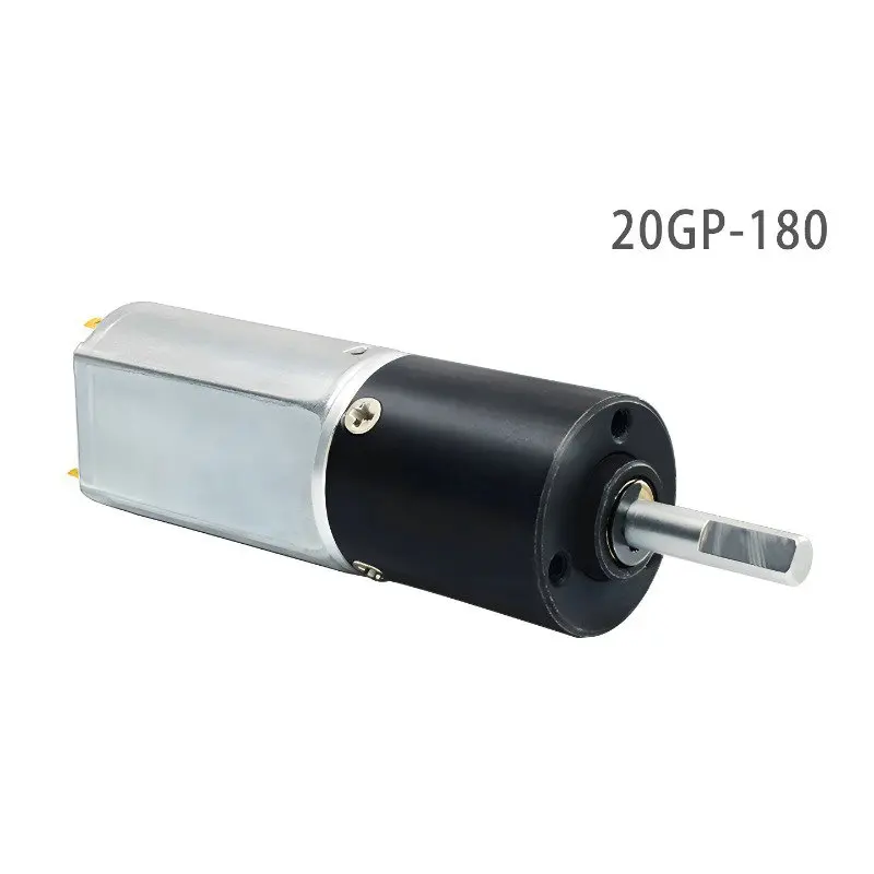 20mm180 Miniature DC Planetary Gear Reduction Motor 12V5W Speed Regulation Low-speed Forward and Reverse Motor Small Motor