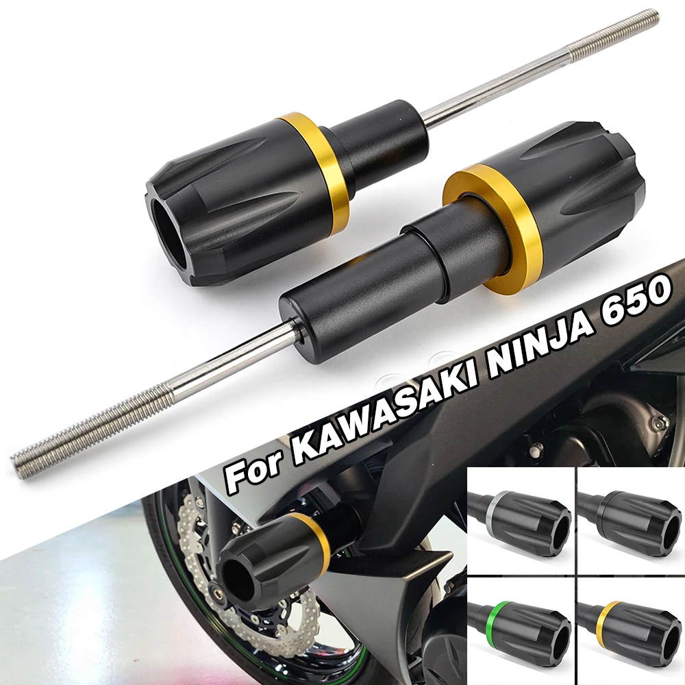 

Motorcycle Frame Sliders Crash Falling Protection Pad For Kawasaki Z650 NINJA650 2017-2025 Z650RS 2022-2025