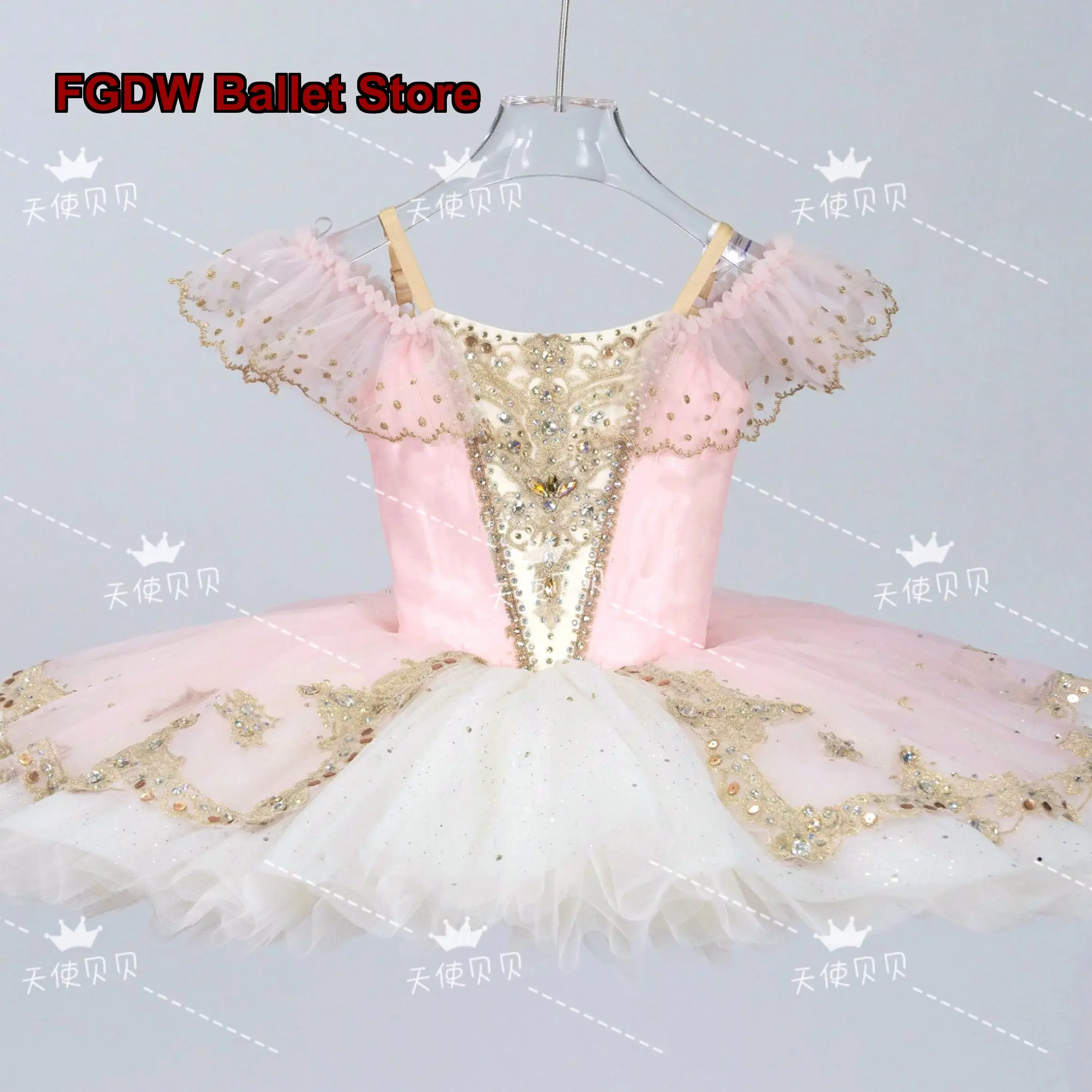 Tutu Dress Little Swan Princess Tutu Girls' Dress Performance Costume