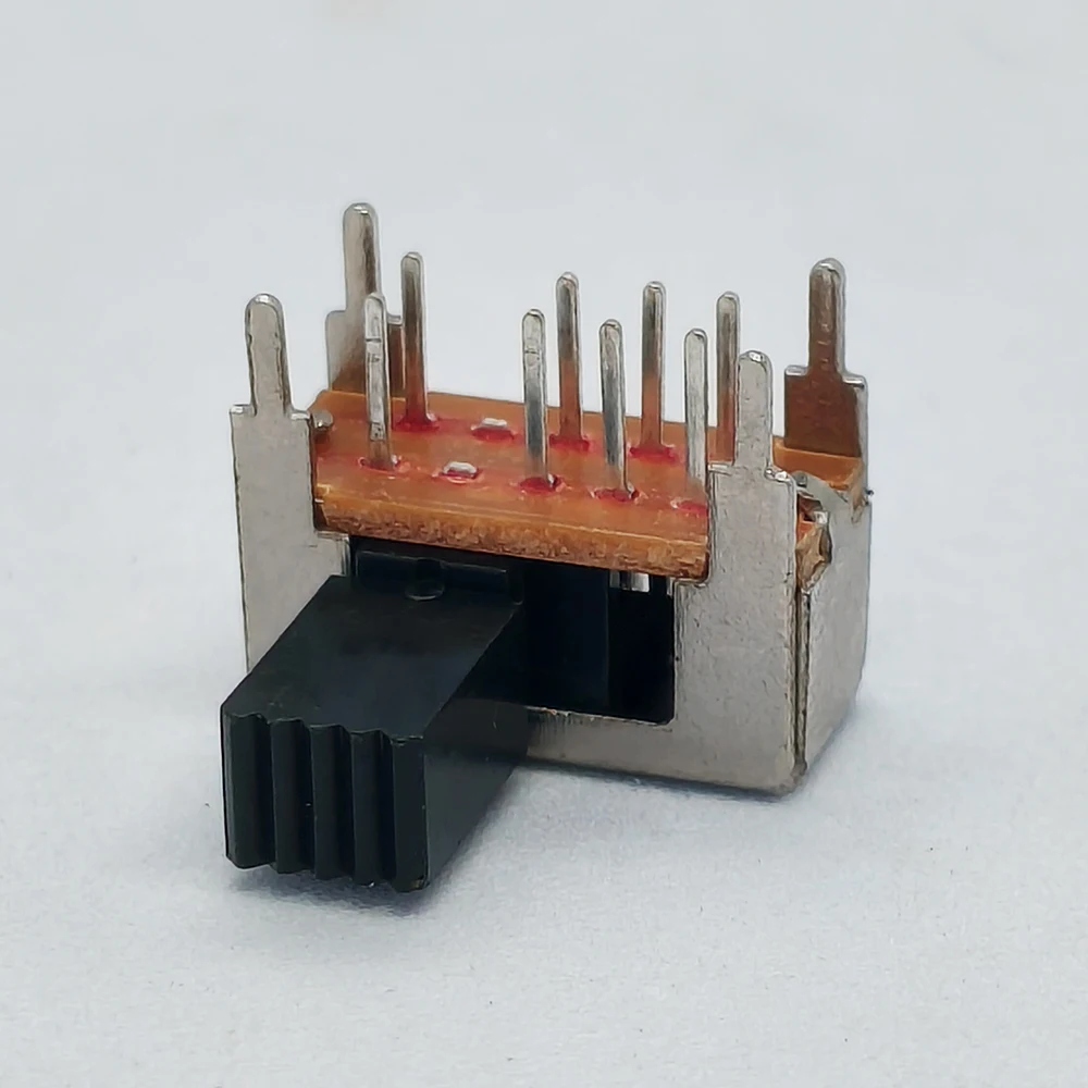 20 Stück SK-23D04 SK-23D29 8-Pin Horizontaler 3-Positionen-Schiebeschalter 8mm Griffhöhe Links 1 Rechts 3 Gang-Kippschalter – Detail 7