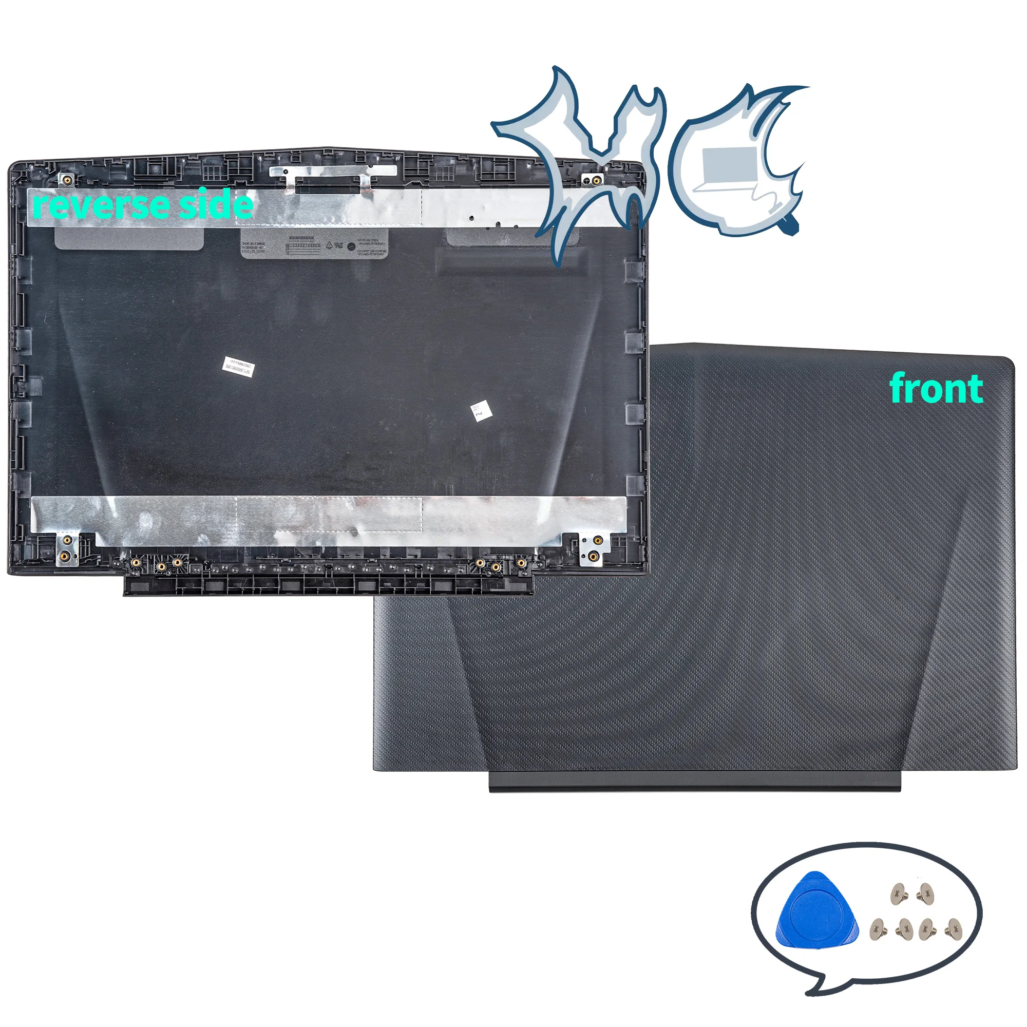 Parts For Legion Y520 R720 Y520-15 R720 -15 Y520-15IKB R720-15IKB plastic LCD Back Cover/Bezel/Hinges pc case repair 15.6inch