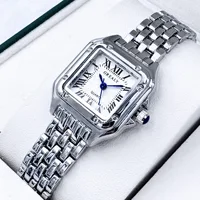 New Women Watch Light Luxury Brand Business Gold Stainless Steel Ladies Fashion Quartz Watches Female Clock Bracelet Wristwatch 2