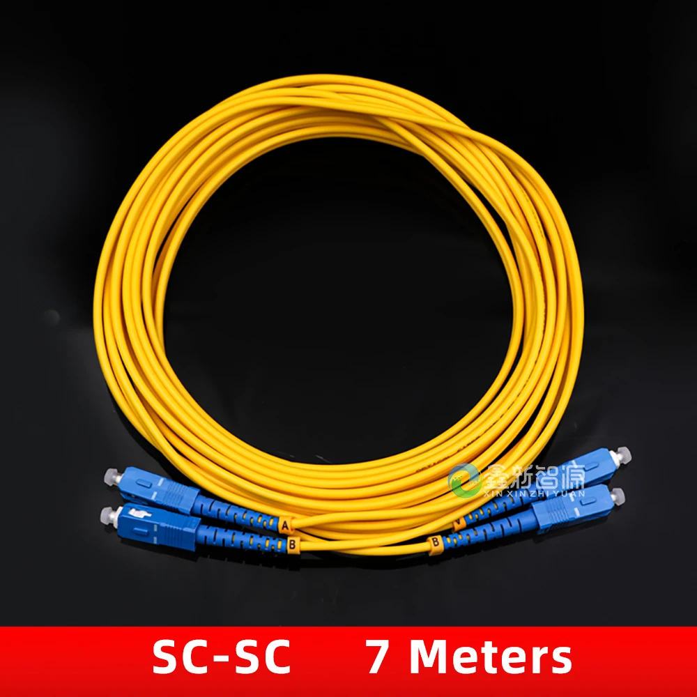 Inkjet Printer Optical Fiber Cable SC/SC for UV Flatbed Printer 3M/4M/5M/7M/8M/10M Double Code Optical Patch Cord Cable
