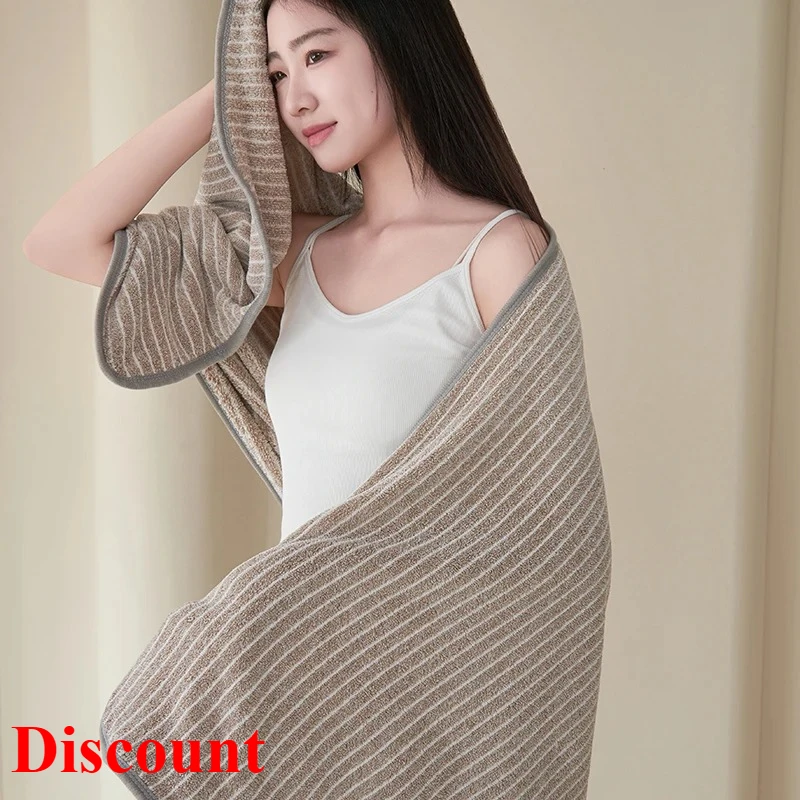 New Mother's Day gift coral fleece bath towel large bath towel adult men and women Korean bath towel