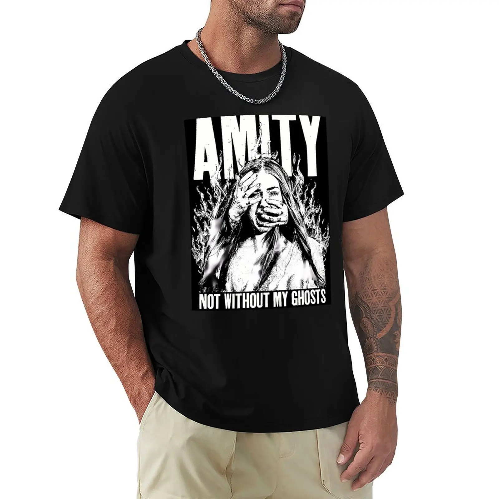 

The A.mity Band T-Shirt Simple Casual Short Sleeve Tee