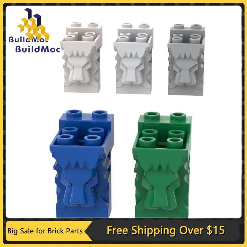 10Pcs MOC Parts 30274 Brick Modified 2 x 3 x 3 Compatible Bricks DIY Assmble Building Blocks Particle Kid Puzzle Brain Toy Gift