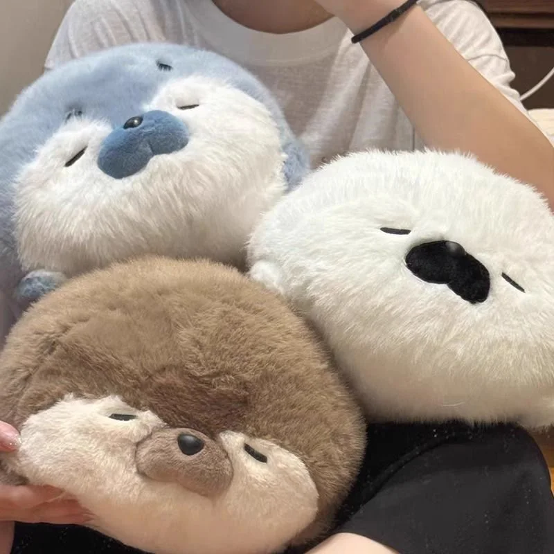 Супер милые плюшевые игрушки с морской выдрой, куклы для общежития, спальные на кровати, держащие куклы, подушки для сна, праздничные подарки на день рождения