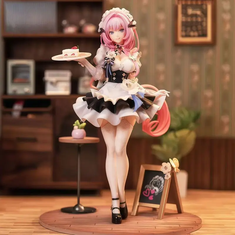 

Honkai Impact 3 Game Periphery Pretty Girl Garage Kit Pink Sweetheart Miss Elysia Anime Garage Kit Model Desktop Ornament Gift