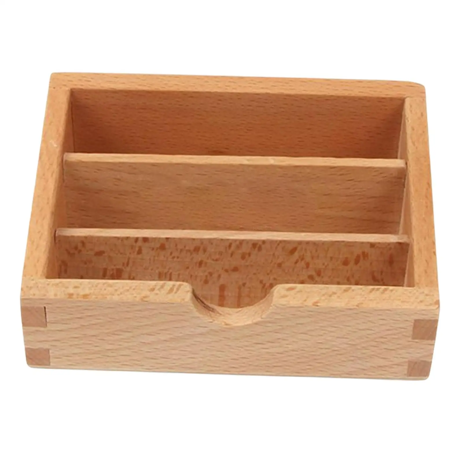 Montessori Material Cards Display Box, Cards Storage Box, for Children