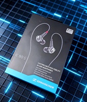 Sennheiser IE80s Ergonomic Shape Earbud In-Ear Monitor, Thin Shape, Passive Noise Isolation wired earphone high-quality Earbuds