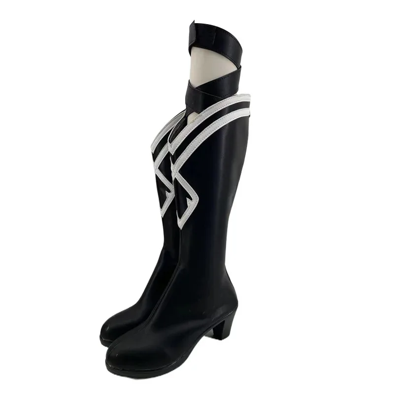 1114 Collapse Star Dome Railway Bai Yan Scarpe Cosplay Scarpe da performance per esposizioni di animazione per elementi secondari