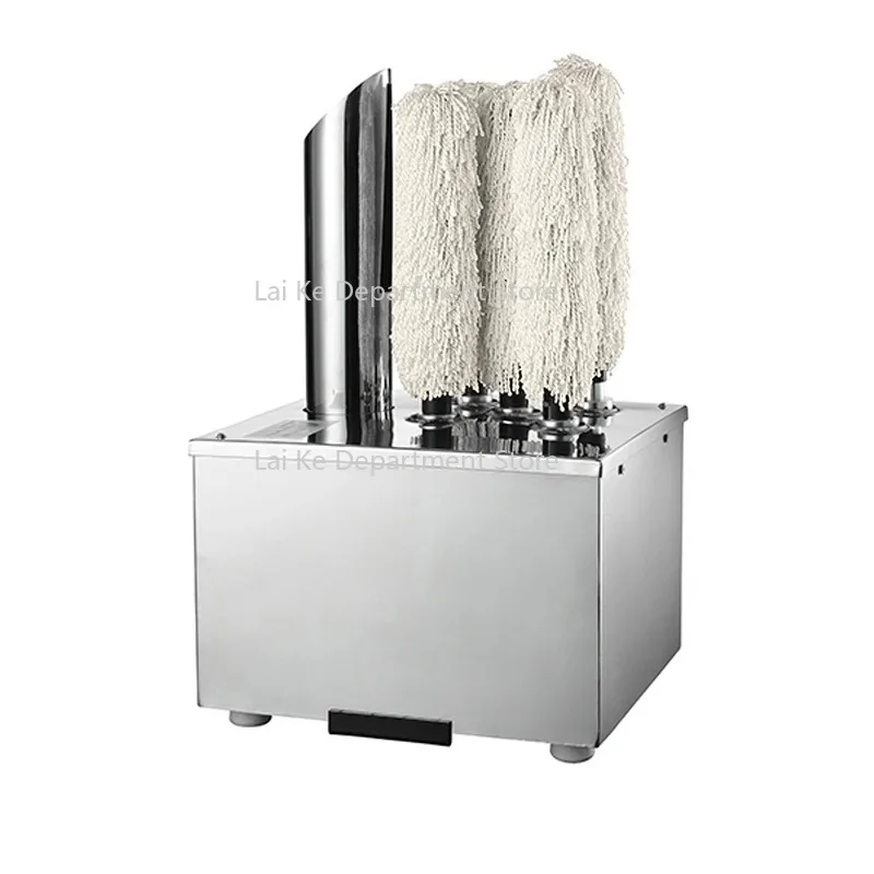 

Commercial Fully Automatic Stainless Steel Glass Polishing Machine 5-Head Eight-Head Red Wine Hotels Electric Source