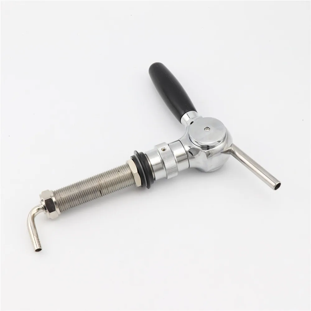 Belgian Beer Tap With 5/8” Thread Shank Flow Control Ball Type Draft Beer Faucet Homebrew Bar Dispenser - view 6