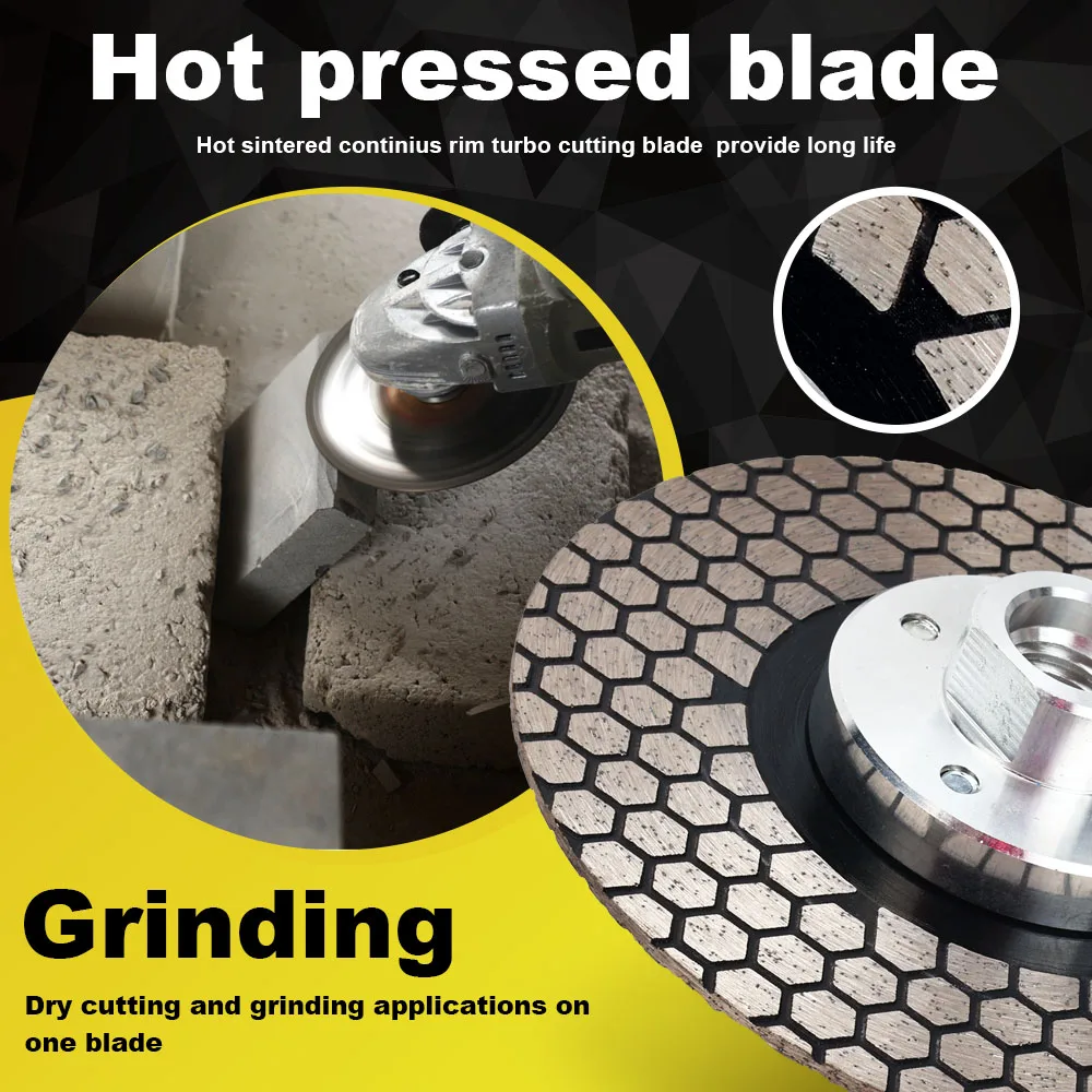 Solidure D115-125mm Porcelain Tile Saw Blade Diamond saw blades Cutting and Grinding for Granite Marble Porcelain Tiles