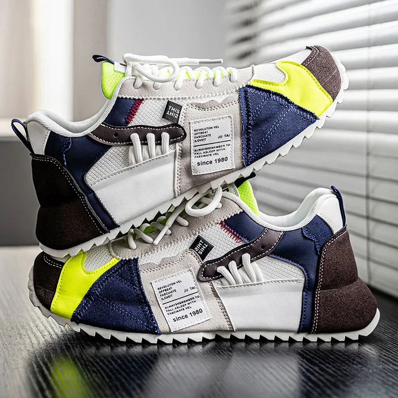 أحذية ELUVA الرجالية الرياضية كاجوال للمشي، غير قابلة للانزلاق، مريحة ومسامية، أحذية رياضية للجري للرجال والرياضات الخارجية #6