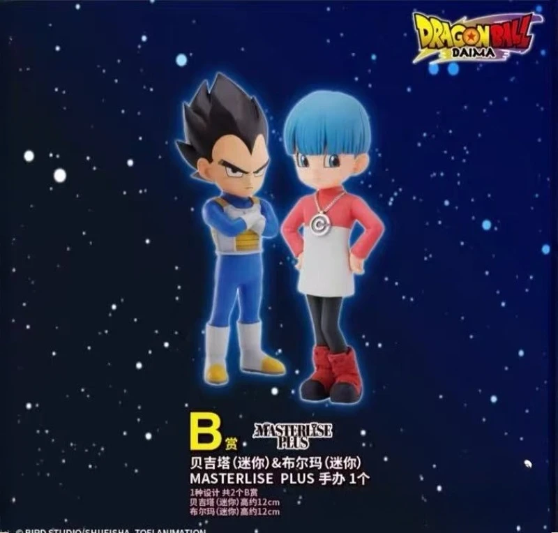 

Bandai Yifan Award Dragon Ball Dragon Ball Magic B Award Vegeta Bulma Подлинная фигурка Украшения Коллекция подарков