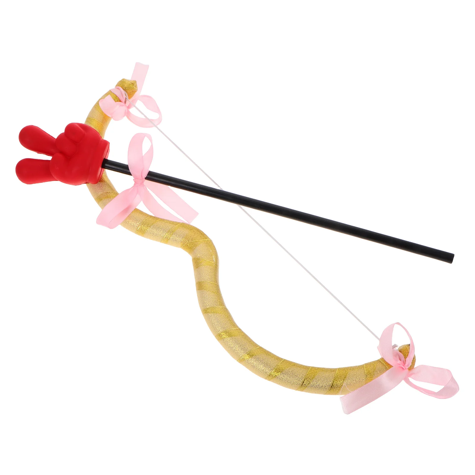 

1Set Cupid Mini Bow Arrow Set Creative Hand Gesture Valentine Costume Prop Accessory for Party Cosplay Party Favor