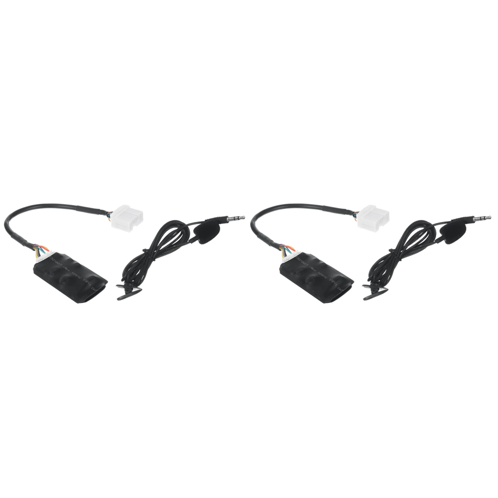 2X Car Radio Audio Adapter Bluetooth Aux Cable Microphone Handsfree For Honda Accord Civic CRV Fit Siming Odyssey - view 2
