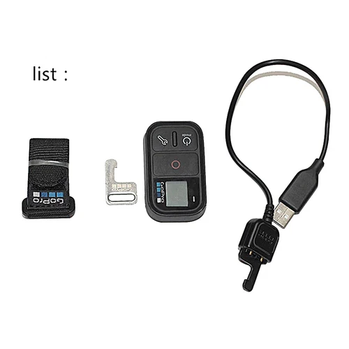 Imagen 2 del producto GoPro-Control remoto inteligente para Cámara de Acción, accesorio oficial Original con Bluetooth, Wifi, impermeable, para Hero 8, 7, 6, 5, color negro, ARMTE-002