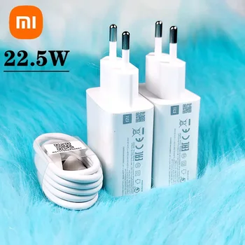 Xiaomi Redmi için ab şarj 22.5W hızlı şarj güç adaptörü 8 9 10 redmi not 7 8 9 9s xiaomi 6 8 9 9s poco M3