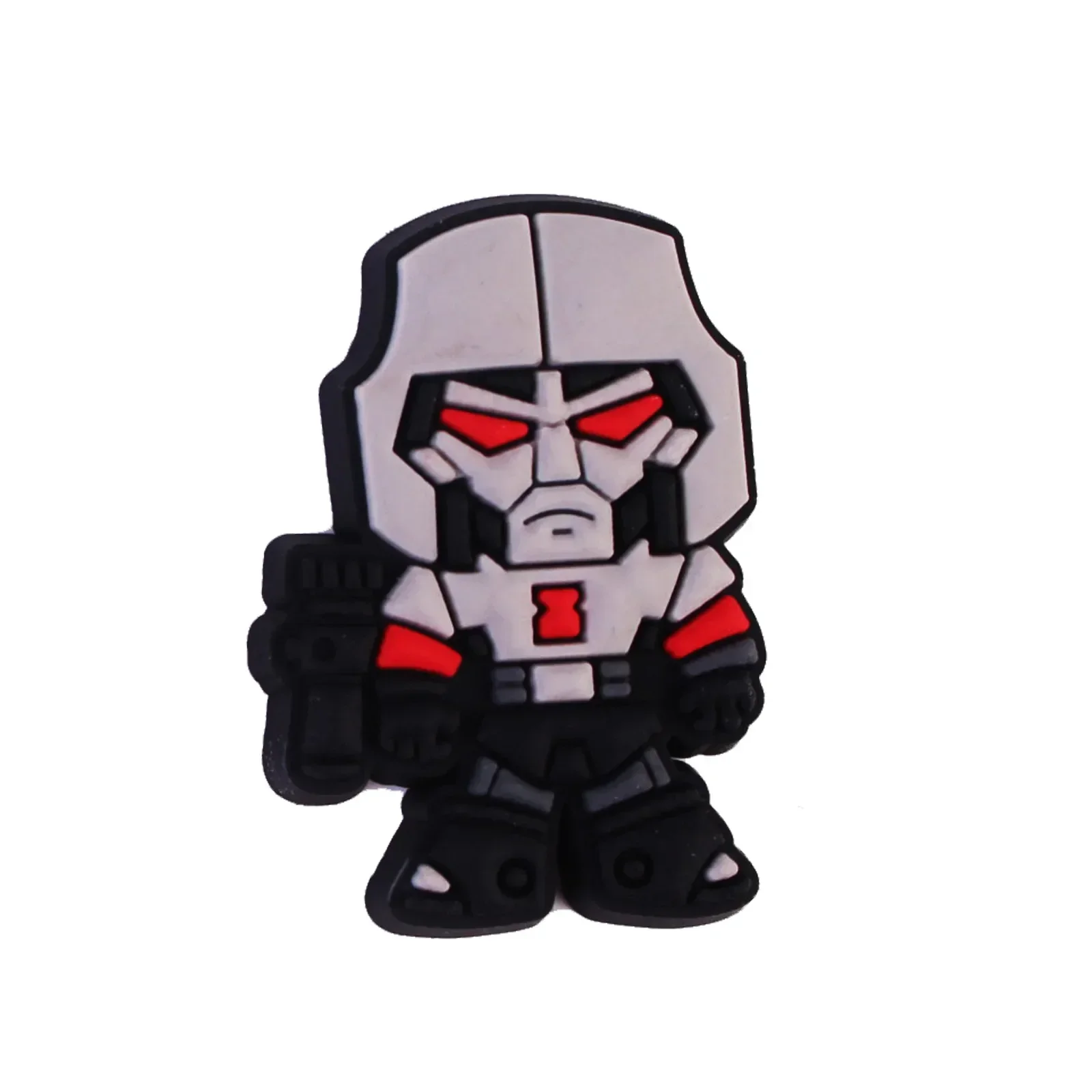 Zapatos de dibujos animados de Transformers para niños, dijes Kawaii, accesorios de zapatos para decoración divertida, sandalias Unisex, regalos para niños, nuevo, 18 unids/set