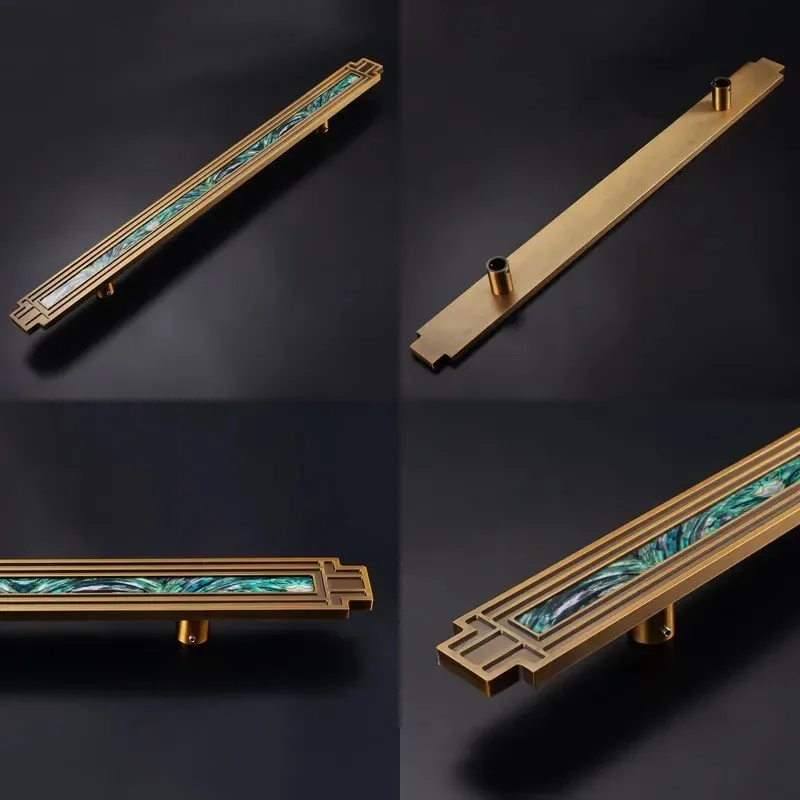 Custom Modern Retro Door Handles for Luxury Shopping Malls Flagship Store Entrances and Hotels Factory Designed