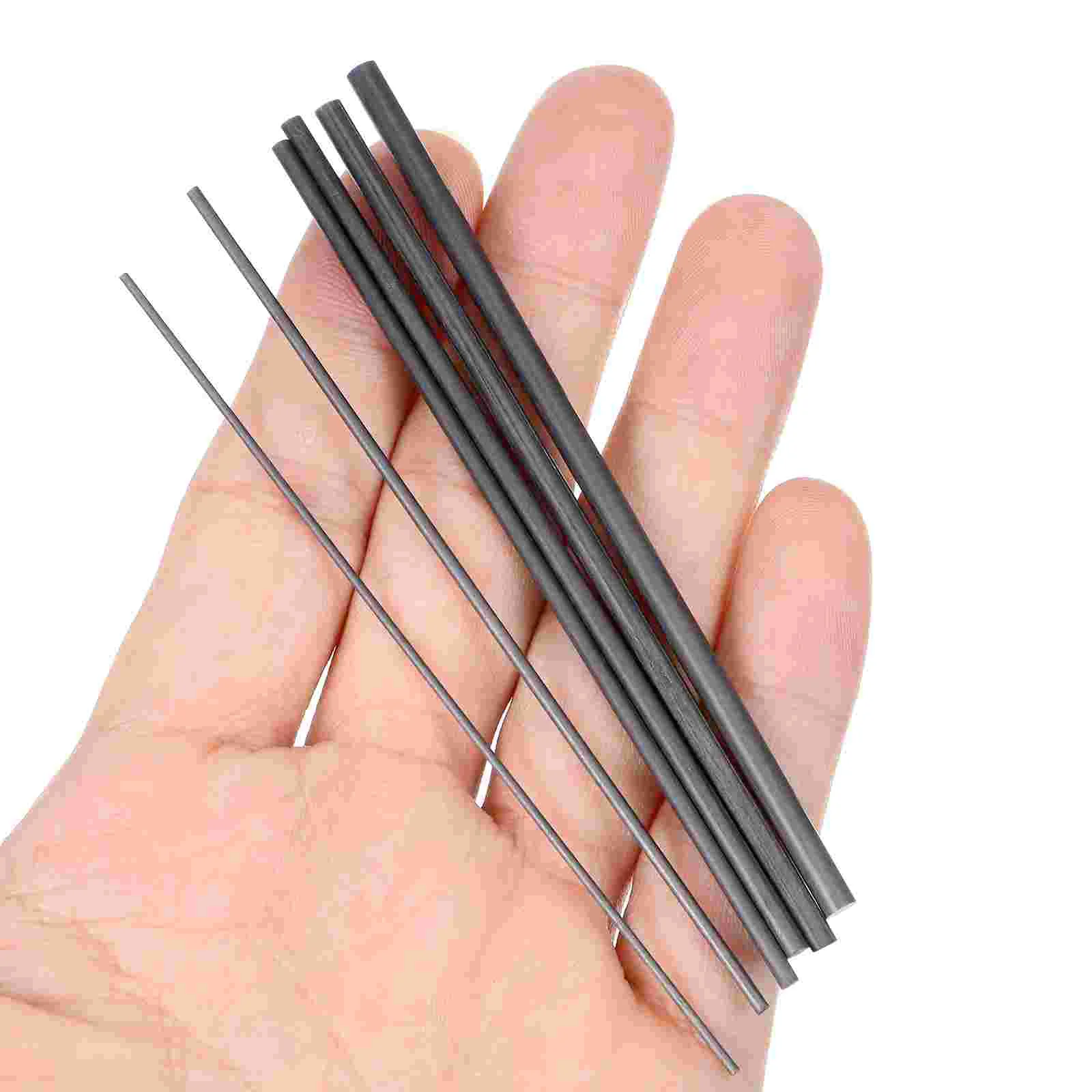 6 Pcs Carbon Rod Broken Joint Repair Plug Modification Fiber 6pcs Travel Pole Supplies Reel Portable