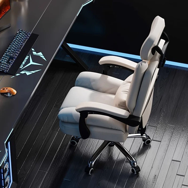 Cushion Swivel Gaming Chairs Luxury Office Arm Grey Recliner Gaming Chairs Ergonomic Designer Sillas De Oficina Furnitures