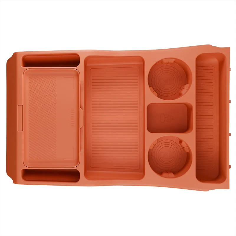 2025 For Changan Qiyuan Q07 Under Center Console Storage Box Organizer Tray Car Interior Accessories Modification Parts