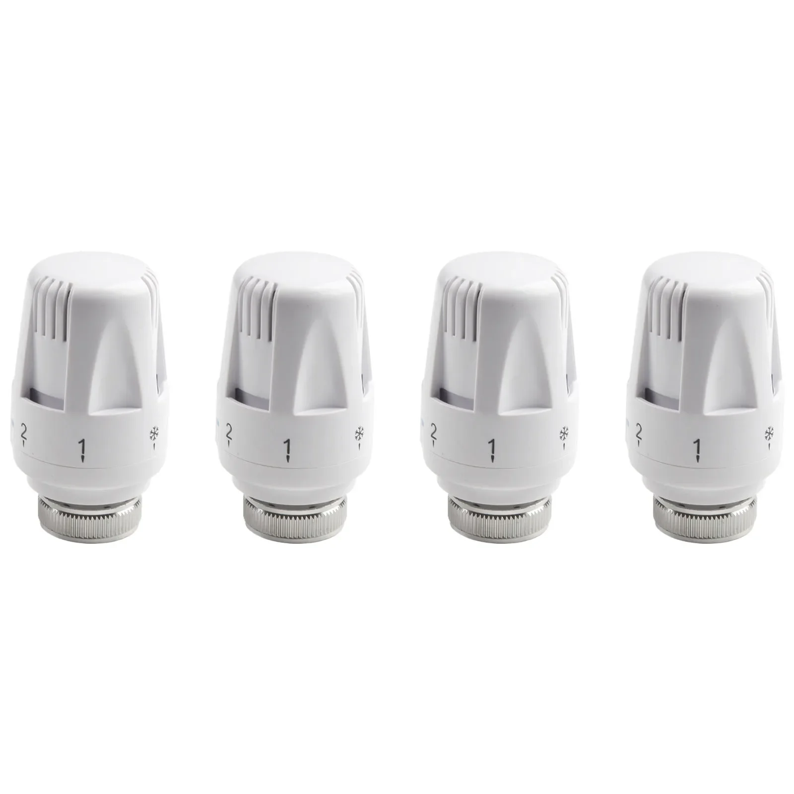 Brand New Thermostatic Head Accessories 4Pcs Adjustment Hand Wheel Radiator M30x1.5mm Temperature Control Valve