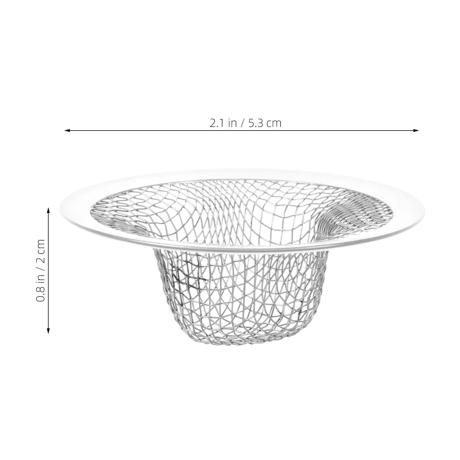 حوض مطبخ ستنلس ستيل سدادة مانعة للتسرب سلة مصفاة فعالة الحطام تصفية ضيق صالح حوض الاستحمام استنزاف الشعر الماسك #3