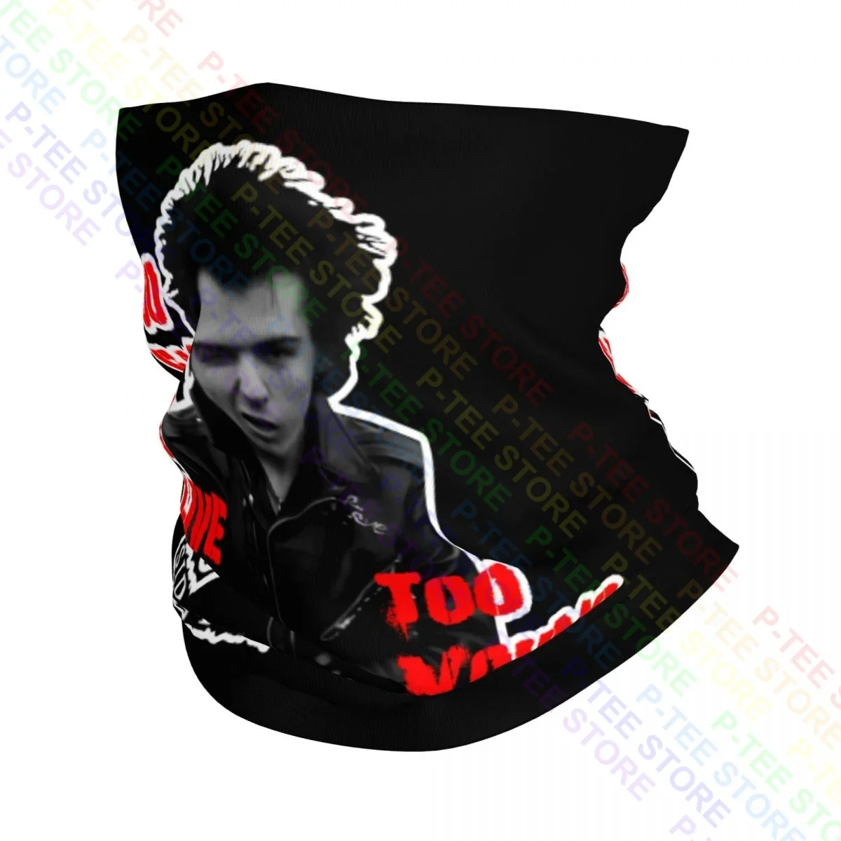 Sid Vicious Punk Rock Sex Pistols British Rock Drugs Brooklyn Punk Neck Gaiter Bandana Scarf Face Mask Warmer