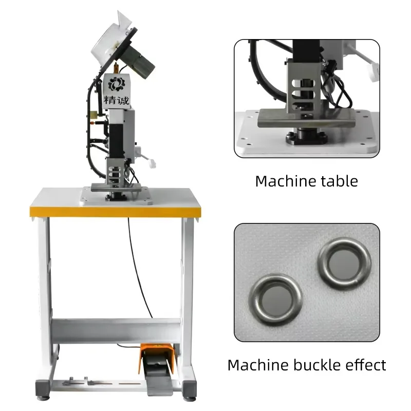 Semi-Automatic Eyelet Punching Machine Handbag Eyelet Punching Machine For Tags