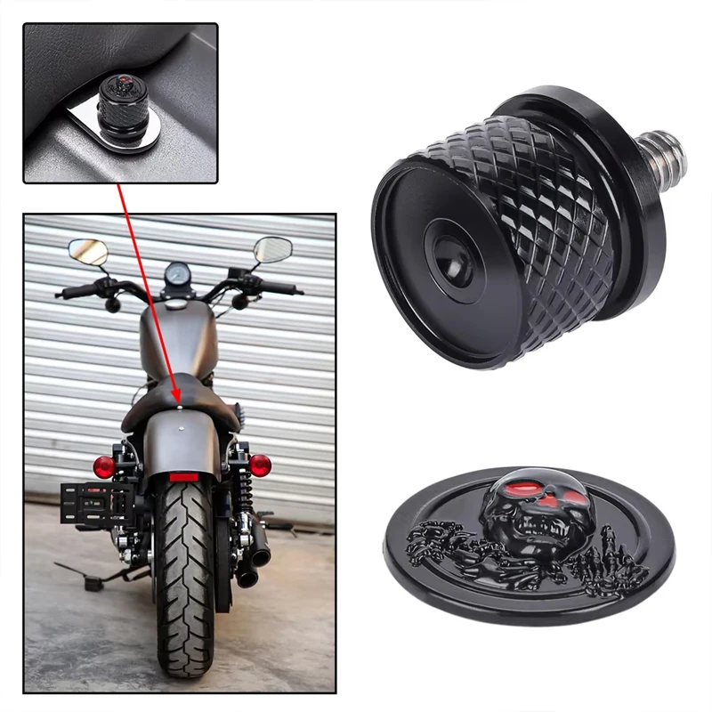 

For Harley Sportster Touring Electra Glide Street Glide 1996-2020 Fender Seat Bolt Screw Nut Kit 1/4"-20 Thread