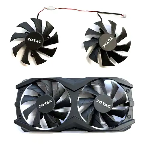 Cooling fan 85MM GA92B2H DC 12V 0.35A suitable for ZOTAC GTX 1050 1050TI graphics card cooling