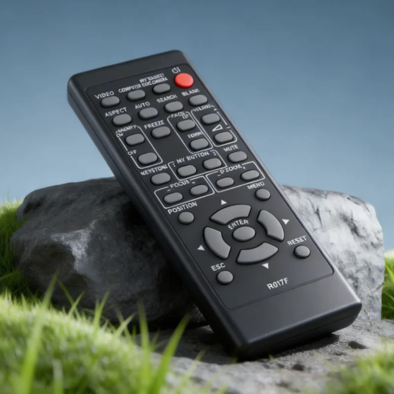 

Universal Projector Remote Control Compatible with R016H R017F R020H R025H AW3506 AX3506 CW301 CX301 TW3006 TW3006E A09G