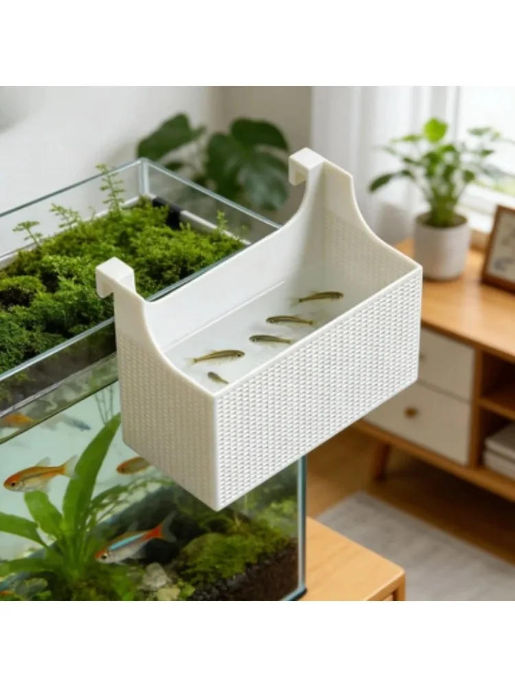 1 Stück Fischzucht-Isolationsbox Aquarium-Kätzchen-Garnelen-Brutnetzbox für Guppy-, Betta- und Jungfisch-Trennung