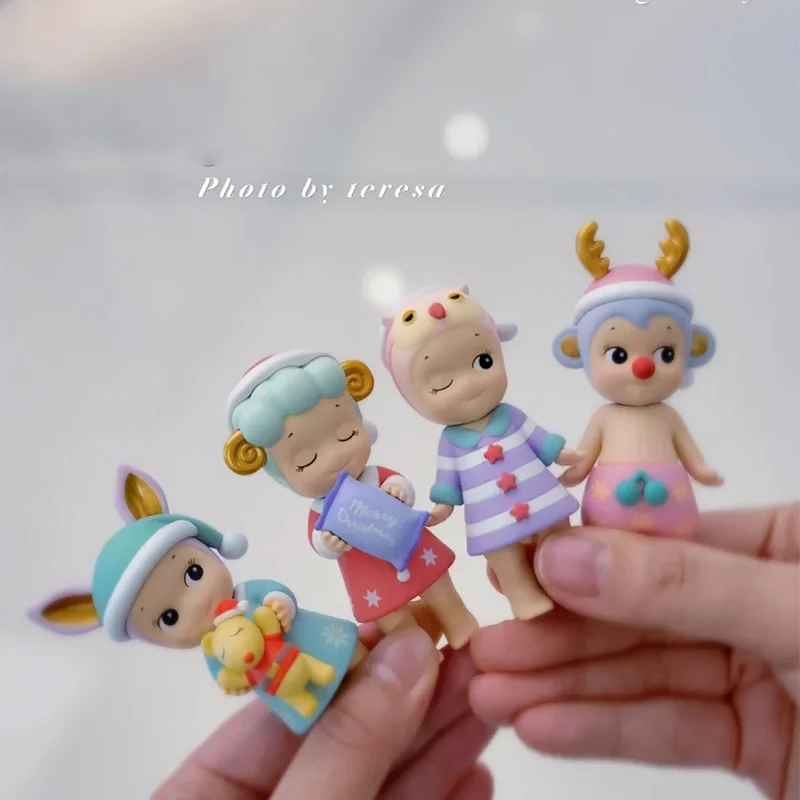Original Sonny Engel Dreaming Christmas Serie Blind Box Spielzeug Puppe Nette Anime Action Figure Ornamente Figuren Puppen Weihnachten Geschenke
