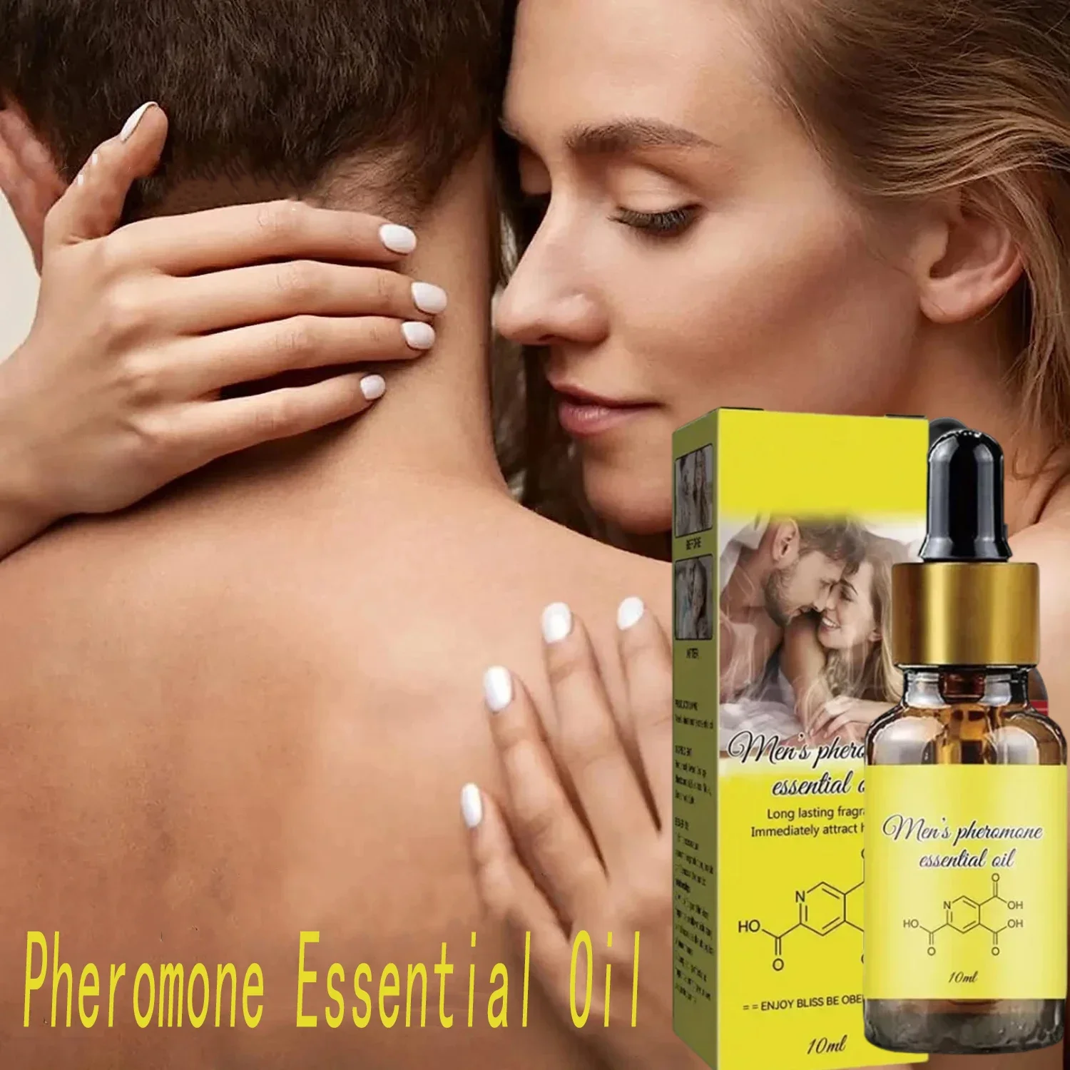 Aceite Esencial de feromonas para hombres y mujeres, Perfume Natural de larga duración