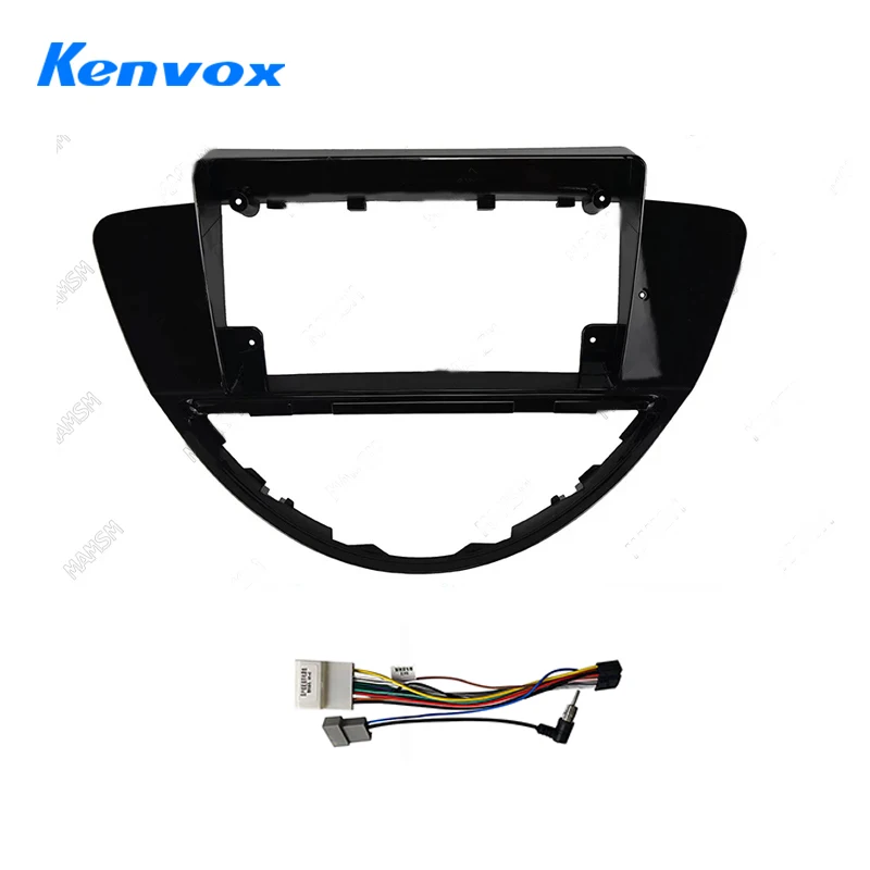 Kenvox Car Radio For Subaru Tribeca WX W10 2004 2014 Android 2 Din DVD GPS Stereo Mounting Bezel Faceplate Frame Panel Kit