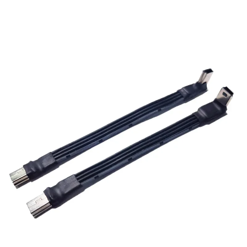 USB (Mini-Mini) الطائرة بدون طيار شحن سيليكون كابل قصير كابل بيانات الهاتف المحمول USB كابل ناعم نقل البيانات عالي السرعة صغير إلى صغير