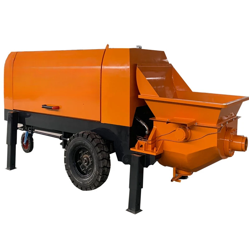 Kleiner Diesel-Betonpumpenmischer