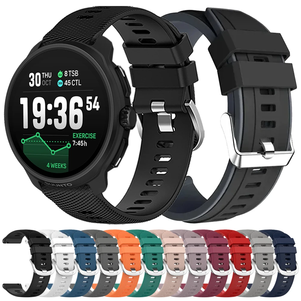 22Mm Silicone Sport…