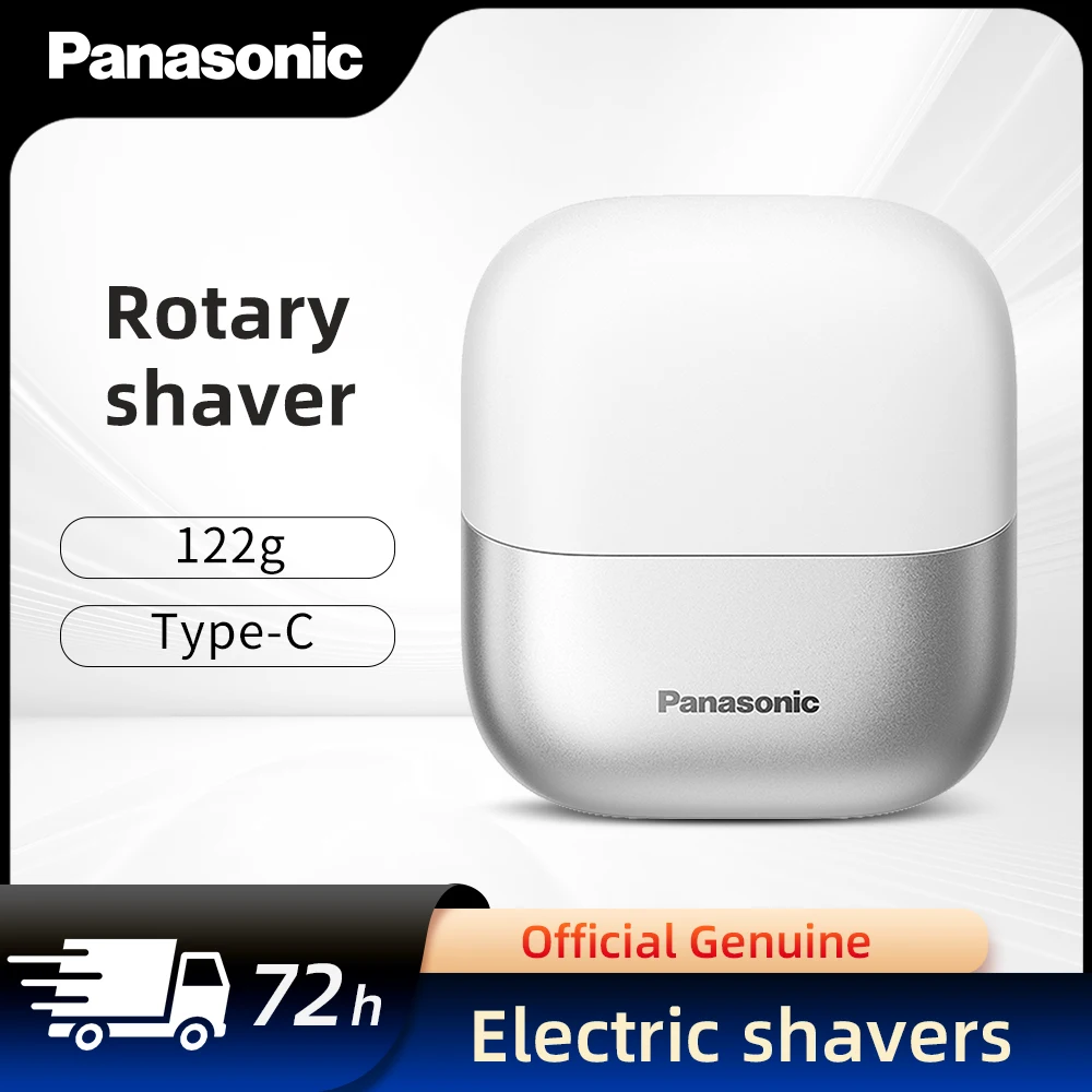 

Panasonic Portable Electric Shaver Razor Man Travel Wet Dry Type-c Rechargeable Shaver Mini Shaving Machine Home Appliance