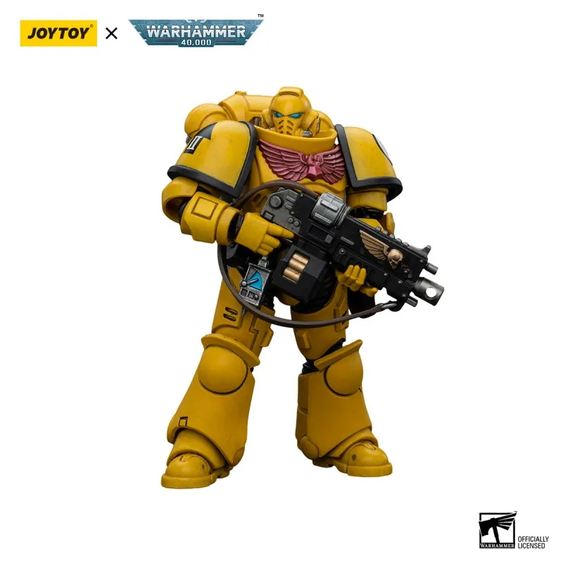 JOYTOY Warhammer 40K Imperial Fists Intercessors 1/18 Action Figure 12cm GK Anime Figurine Game Statue Model Collection Toy Gift