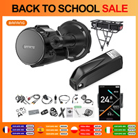 BAFANG 36V 250W 350W 500W Motor BBS01B BBS01 Mid Drive Motor Electric Bike Ebike Conversion Kit 13Ah 24Ah Hailong Battery Kits