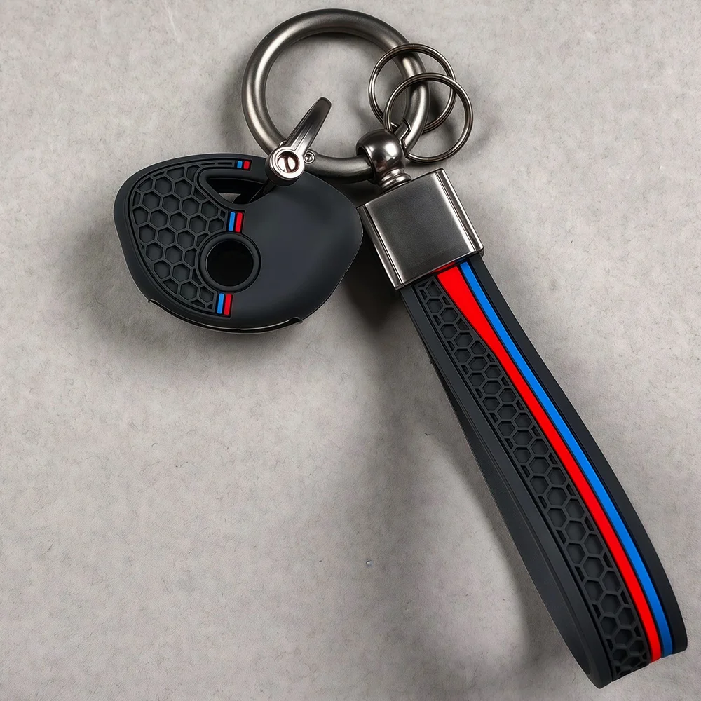 Schlüsselanhänger Silikon Motorrad-Schlüsselhülle für BMW F650GS F800GS S1000RR F650 F800 R1200 R1150 R ST RT GT K1200R K1300GT – Detail 2